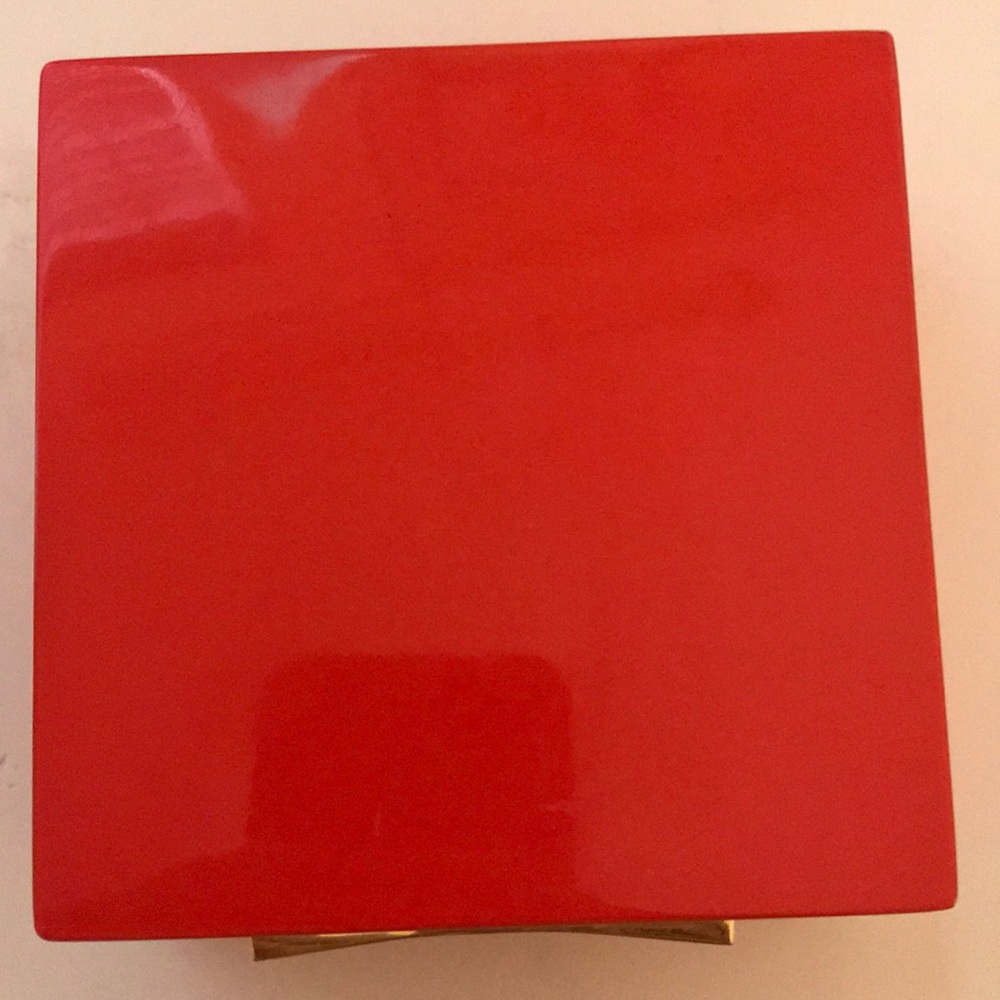 Kate spade red jewelry box